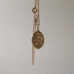 Catbird x Cassi Namoda Radiant Being Worthy of Love Charm + Plain Chain